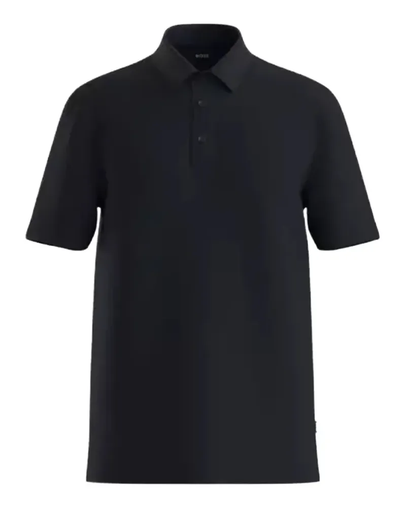 HUGO BOSS Poloshirt mit Piqué-Struktur - Blau Blau