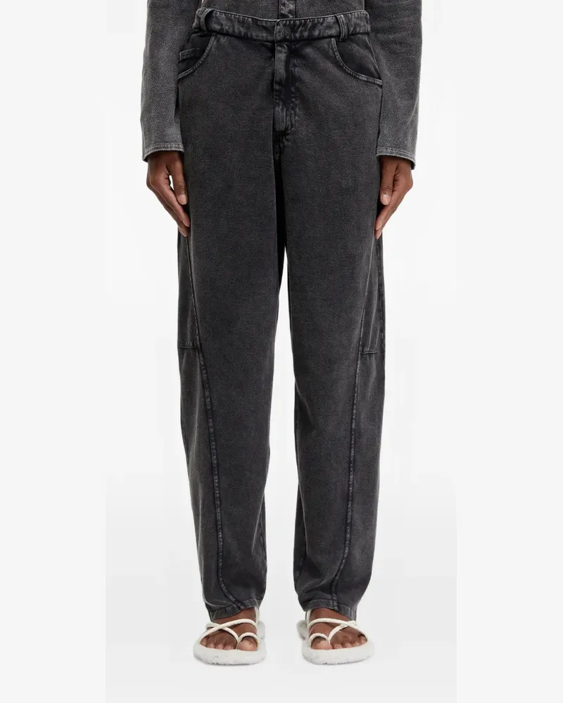 Osklen Jeans mit marmoriertem Effekt - Grau Grau