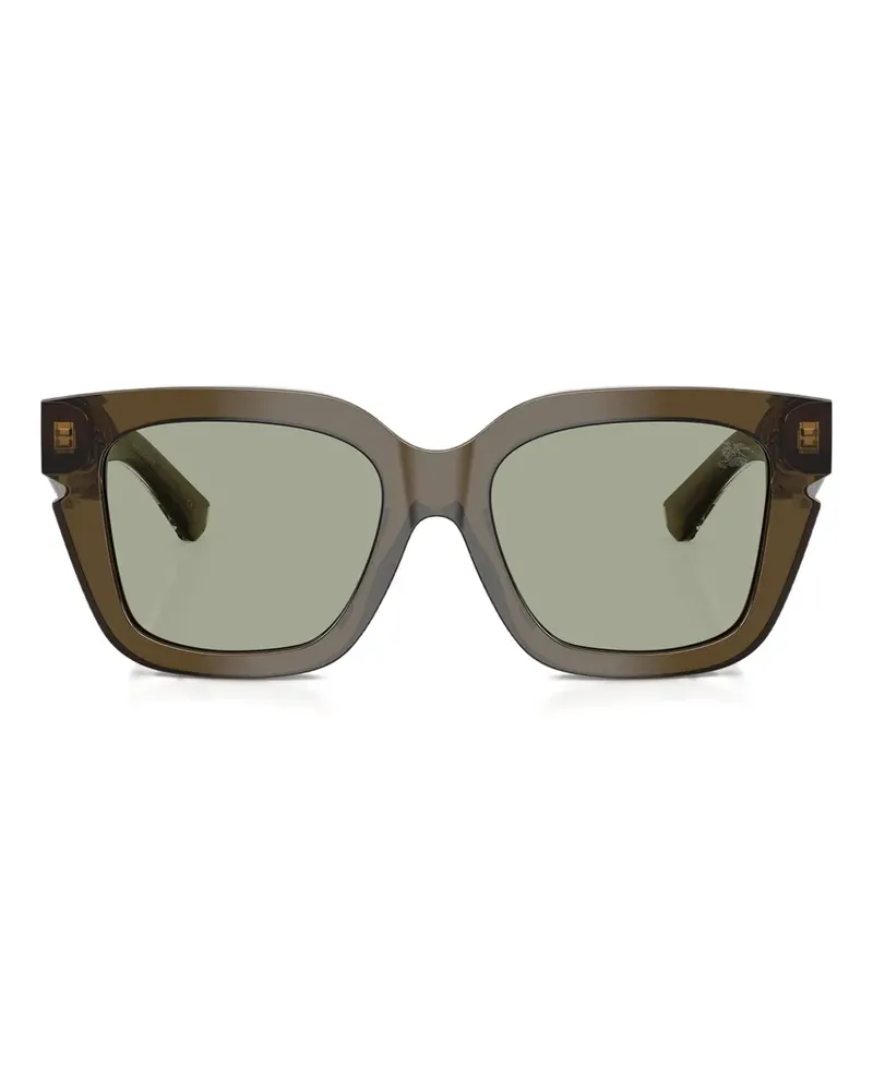 Burberry Eckige BE4453 Sonnenbrille - Grün Grün