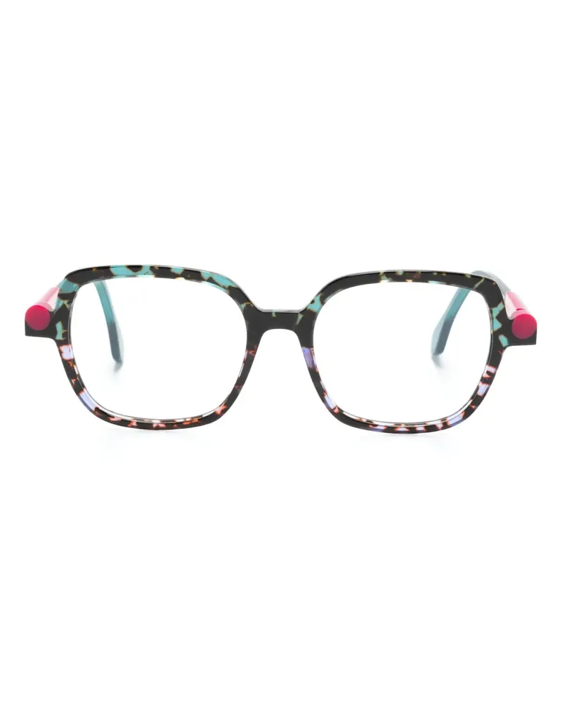 Face à Face Kyoto 3 Brille mit eckigem Gestell - Rosa Rosa