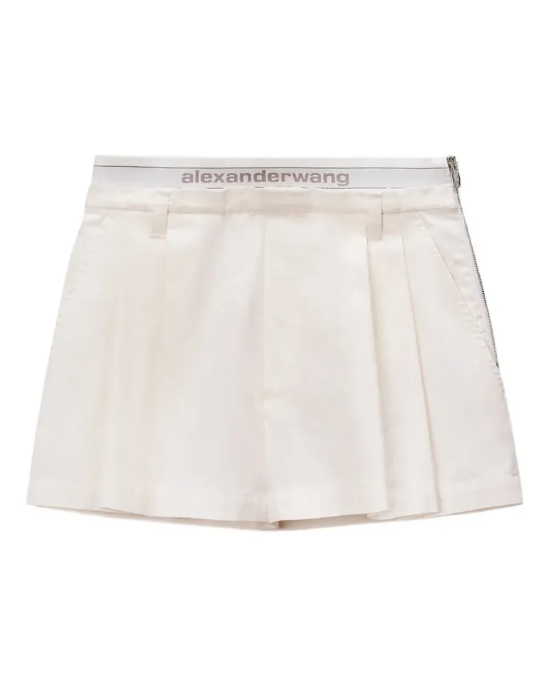 Alexander Wang Shorts mit hohem Bund - Nude Nude