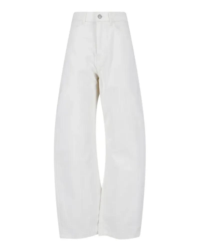 FRANKIE Shop Nelton barrel-leg jeans - Weiß Weiß