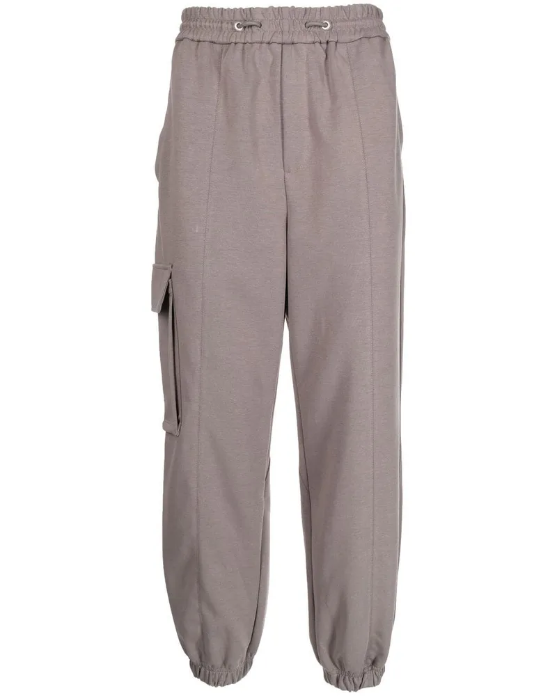 SONGZIO Jogginghose im Cargo-Style - Grau Grau