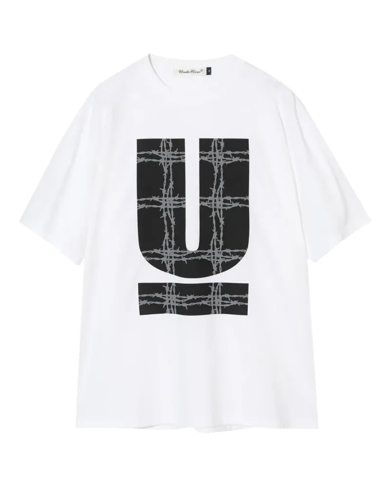 Undercover Barbed U T-Shirt - Weiß Weiß