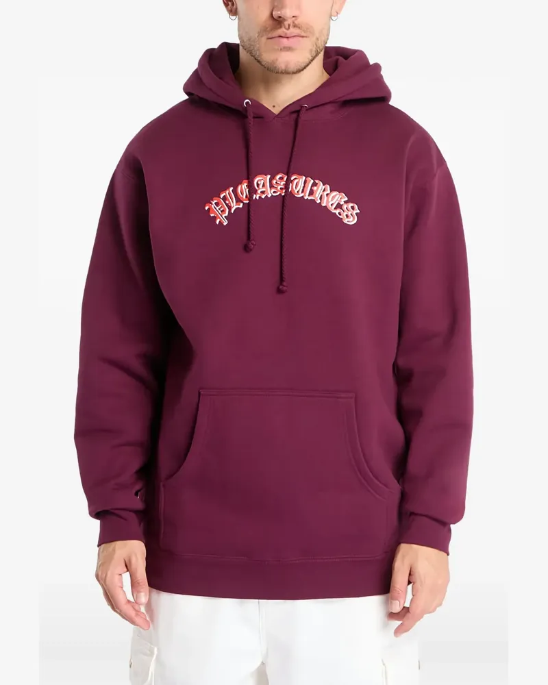 PLEASURES Mirror hoodie - Rot Rot
