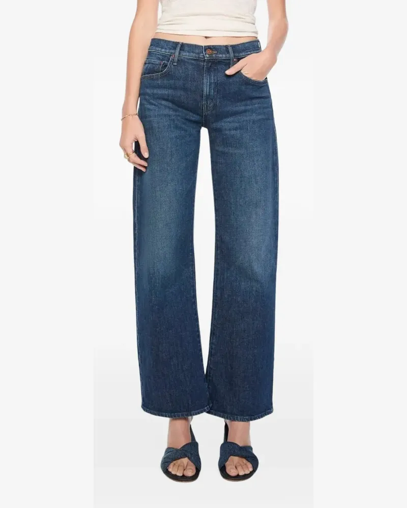 Mother Lasso Sneak Wide-Leg-Jeans - Blau Blau