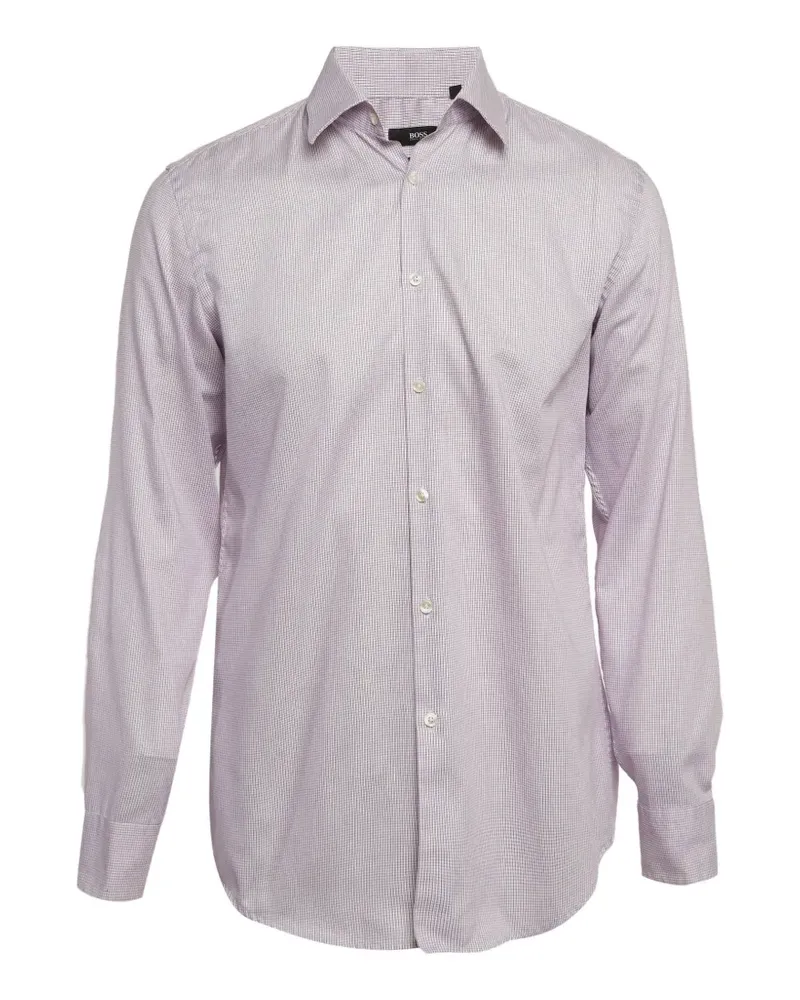 HUGO BOSS Julen slim-fit shirt - Violett Violett