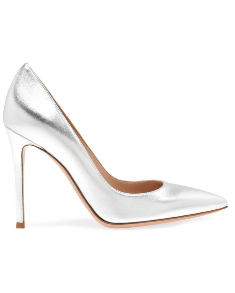 Gianvito Rossi Gianvito Pumps 105mm - Silber Silber
