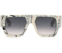 Sonnenbrille mit marmoriertem Effekt