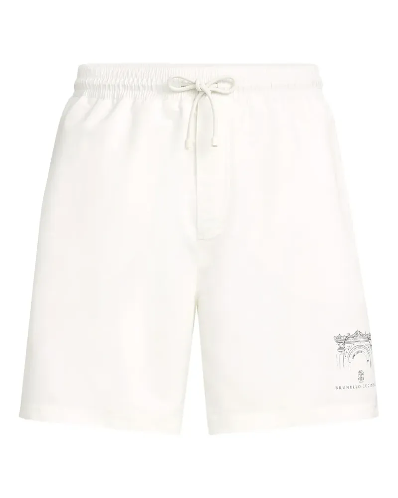 Brunello Cucinelli Klassische Badeshorts - Nude Nude