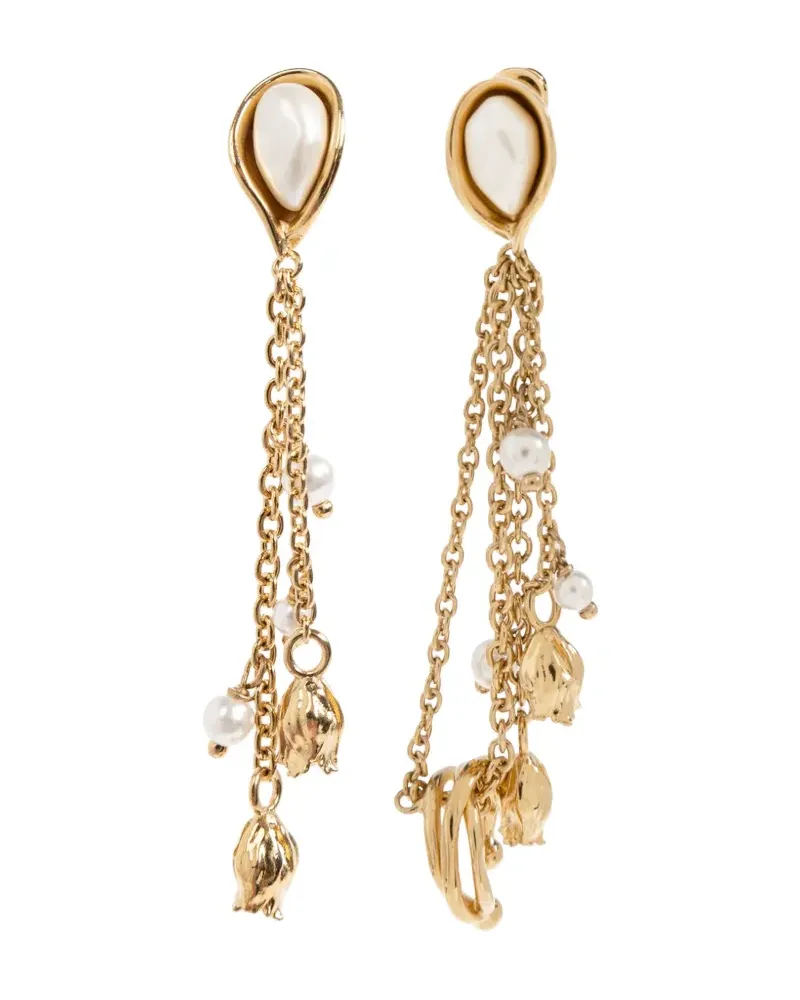 Chloé Ohrringe mit Perlen - Gold Gold