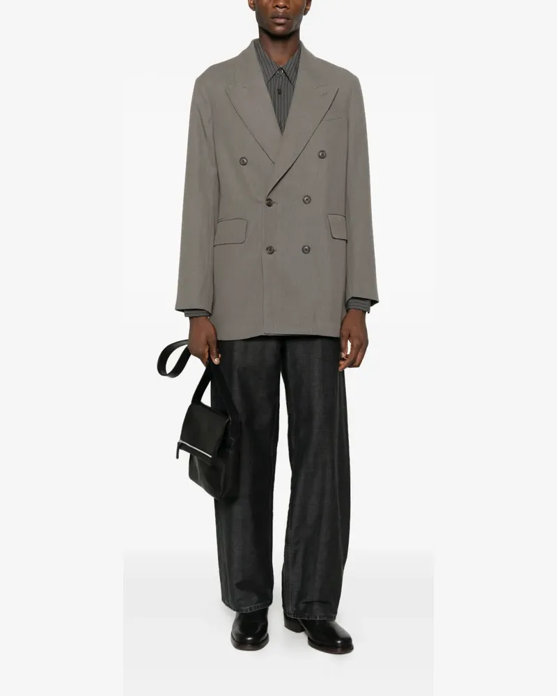 Our Legacy double-breasted blazer - Grau Grau