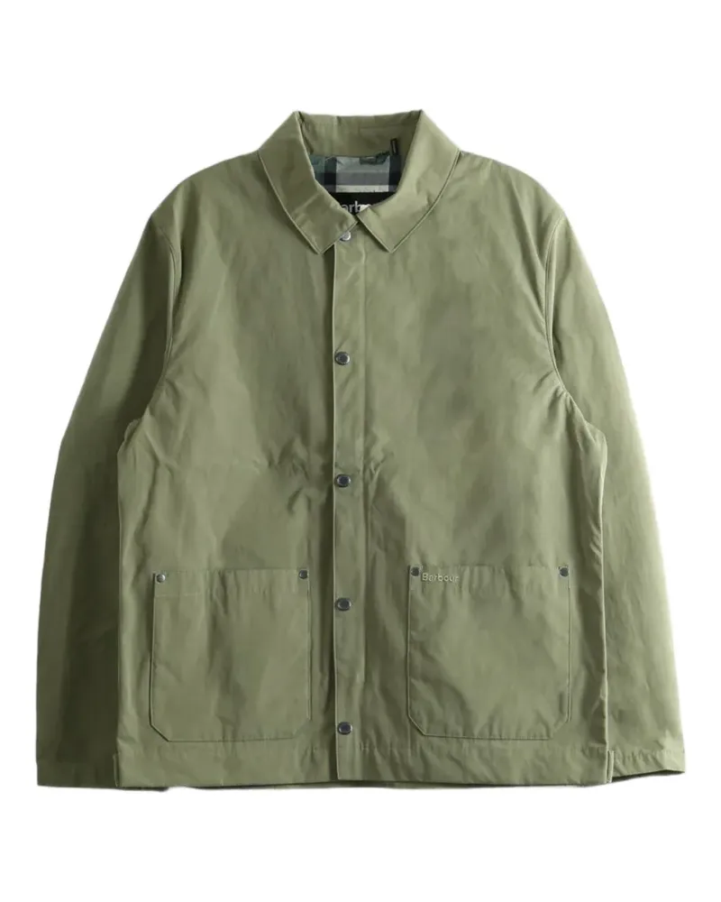 Barbour patch-pocket jacket - Grün Grün