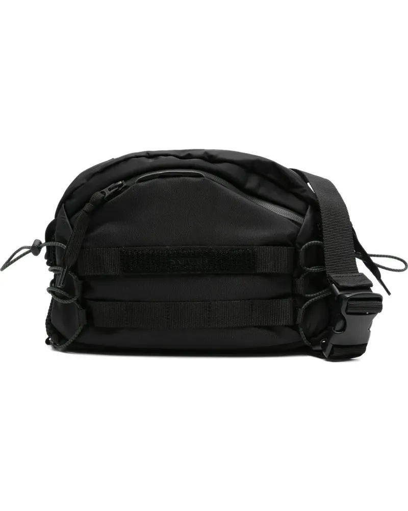 Sacai Umhängetasche mit Kordelzug - Schwarz Schwarz