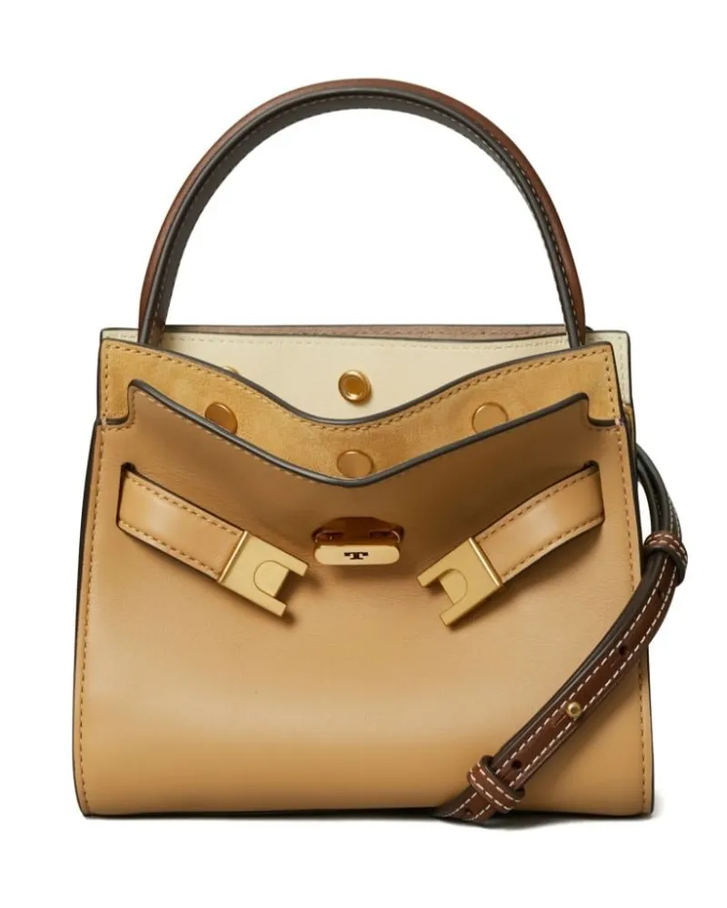 Tory Burch Kleine Lee Radziwill Handtasche - Braun Braun