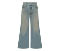 Loose Boot Jeans - Blau