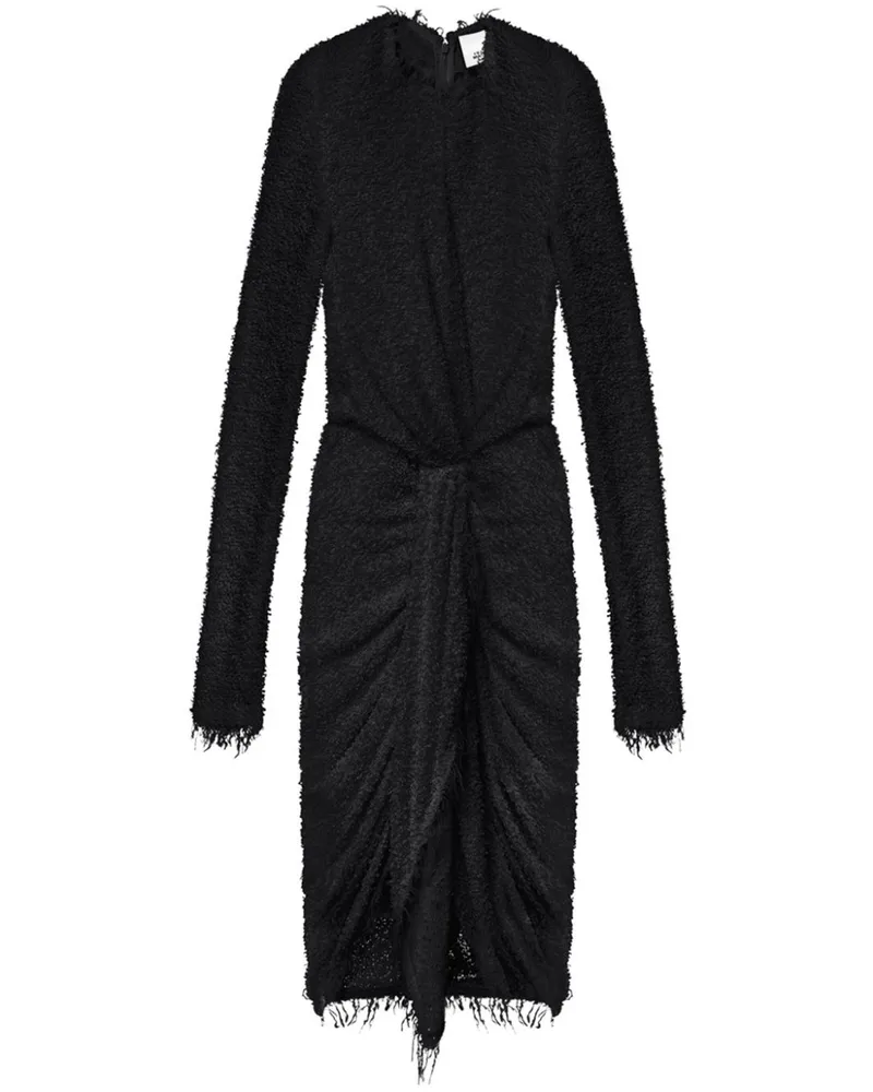 Isabel Marant Ophelie Midikleid - Schwarz Schwarz
