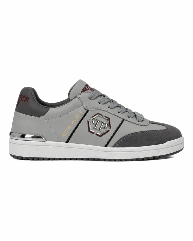 Philipp Plein Retro Hustle Sneakers - Grau Grau