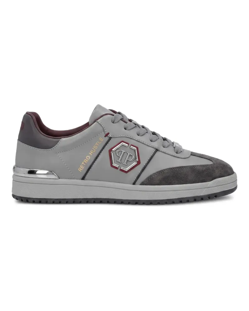 Philipp Plein low-top sneakers Retro Hustle bicolor - Grau Grau