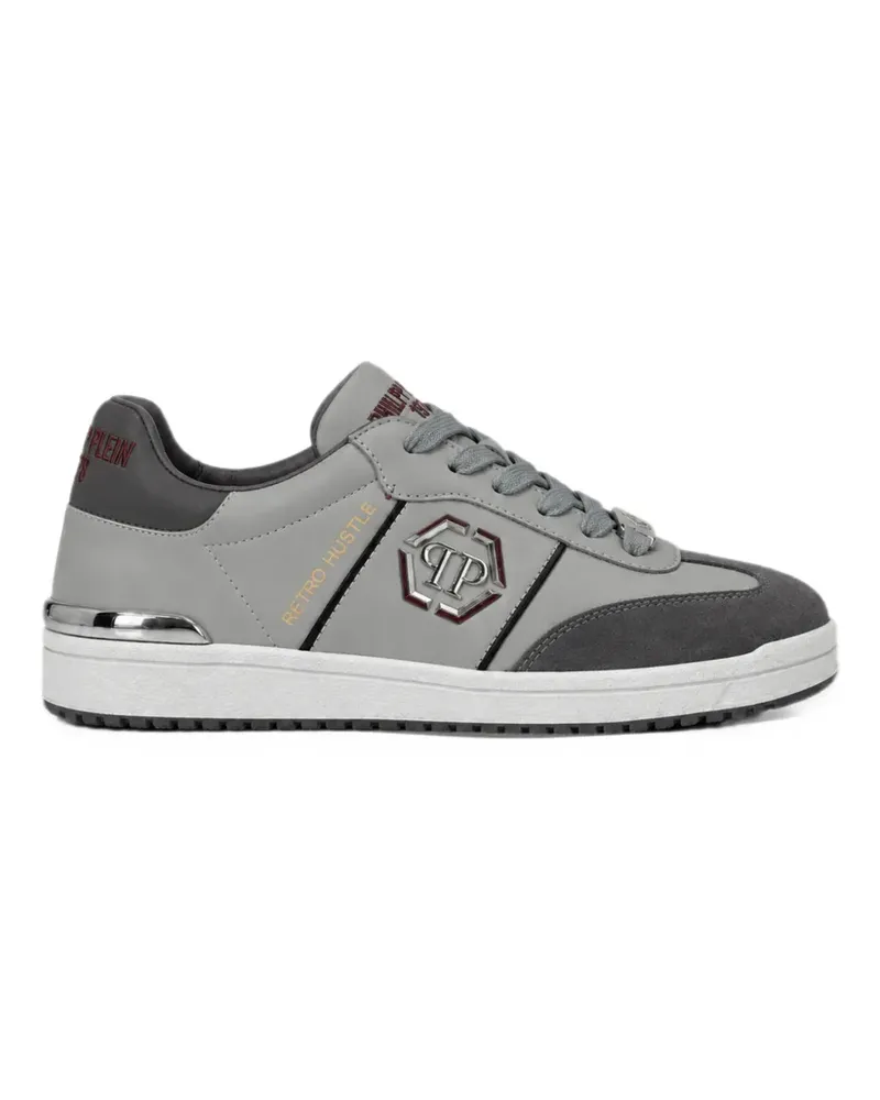 Philipp Plein Retro Hustle Sneakers - Grau Grau