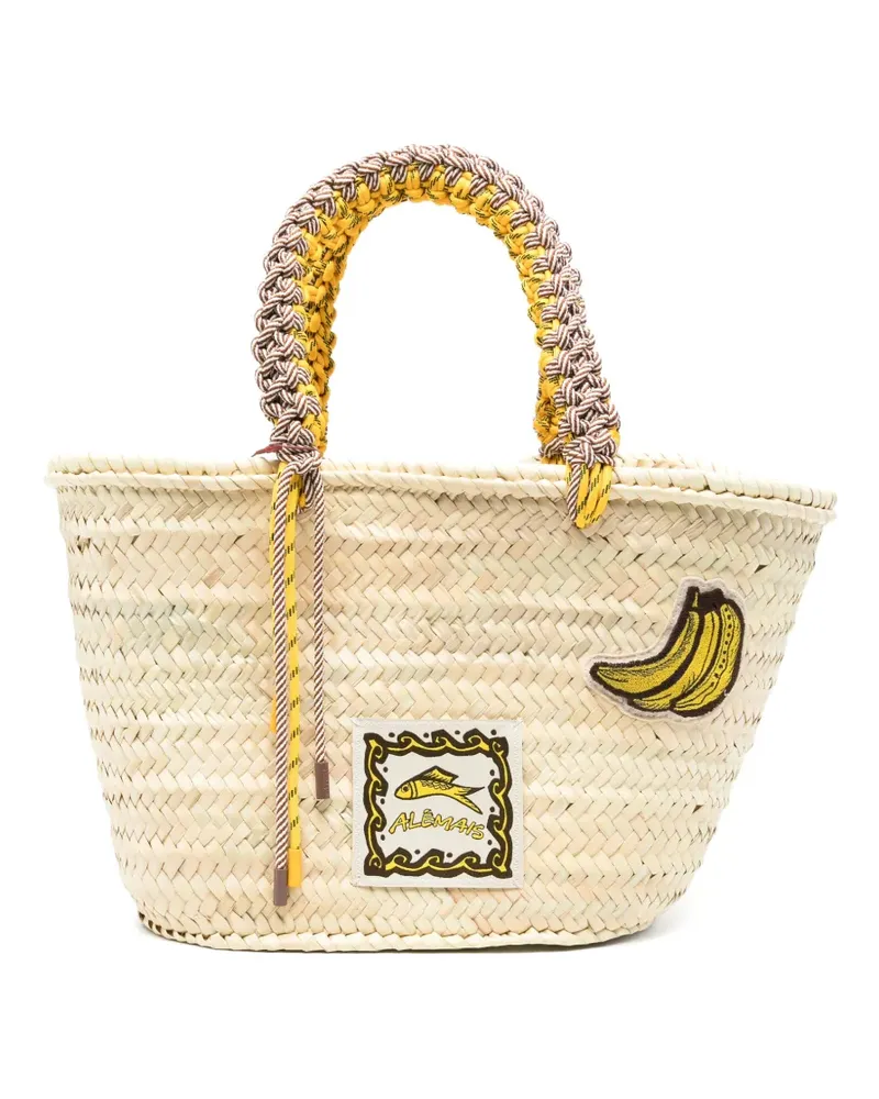 ALEMAIS Midi Mona Tote Bag - Nude Nude