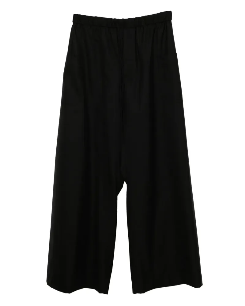 Marina Yee Hose mit weitem Bein - Schwarz Schwarz