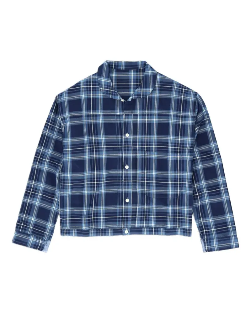 Fortela Karierte Peter Hemdjacke - Blau Blau
