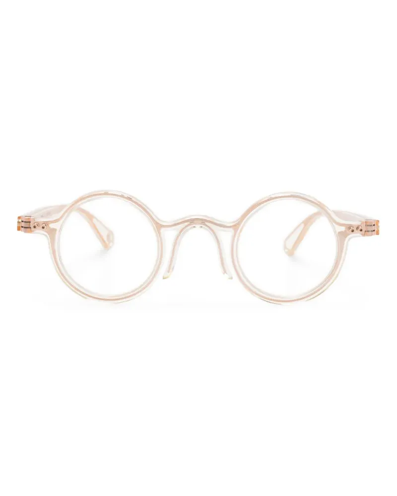 Etnia Barcelona Brille mit rundem Gestell - Orange Orange