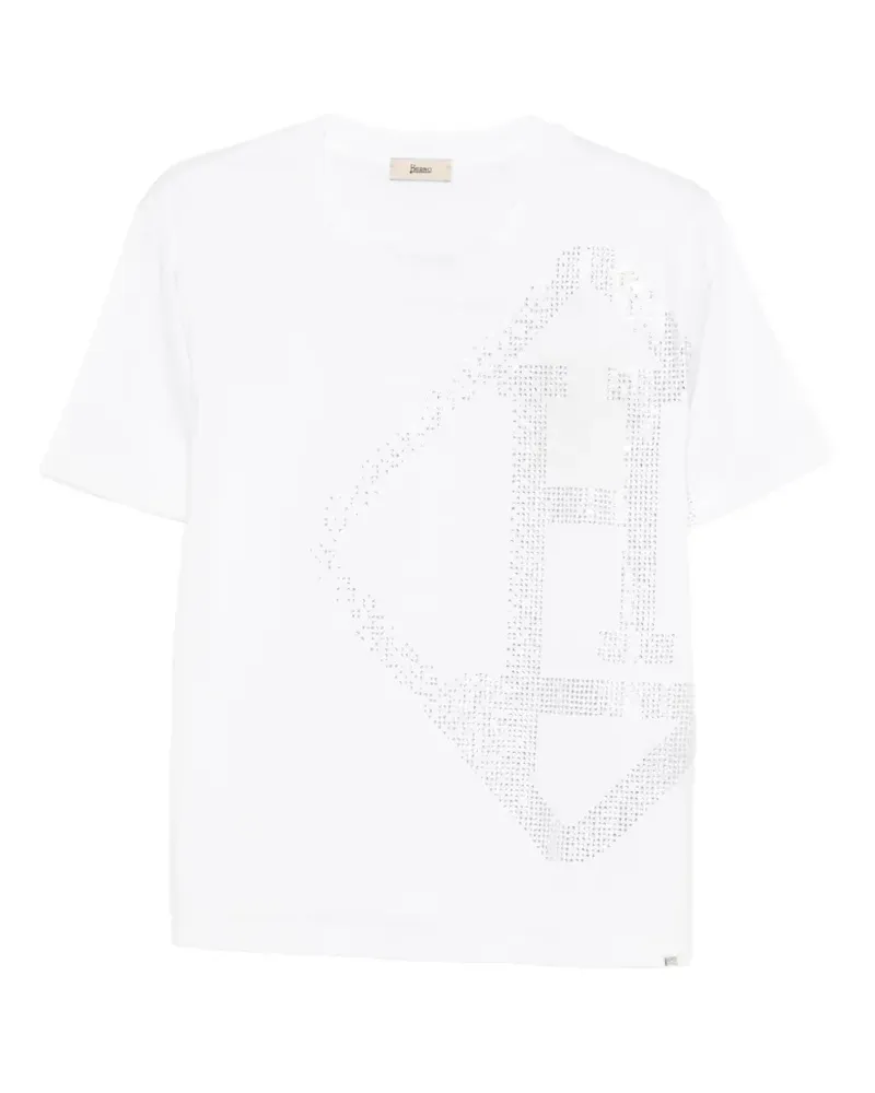 Herno crew neck short-sleeve T-shirt - Weiß Weiß