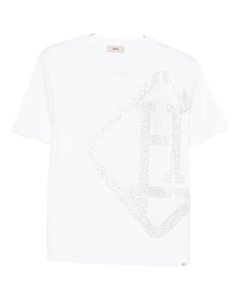 Herno crew neck short-sleeve T-shirt - Weiß Weiß