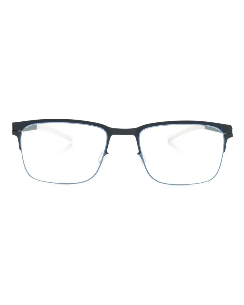 Mykita Brille mit eckigem Gestell - Blau Blau