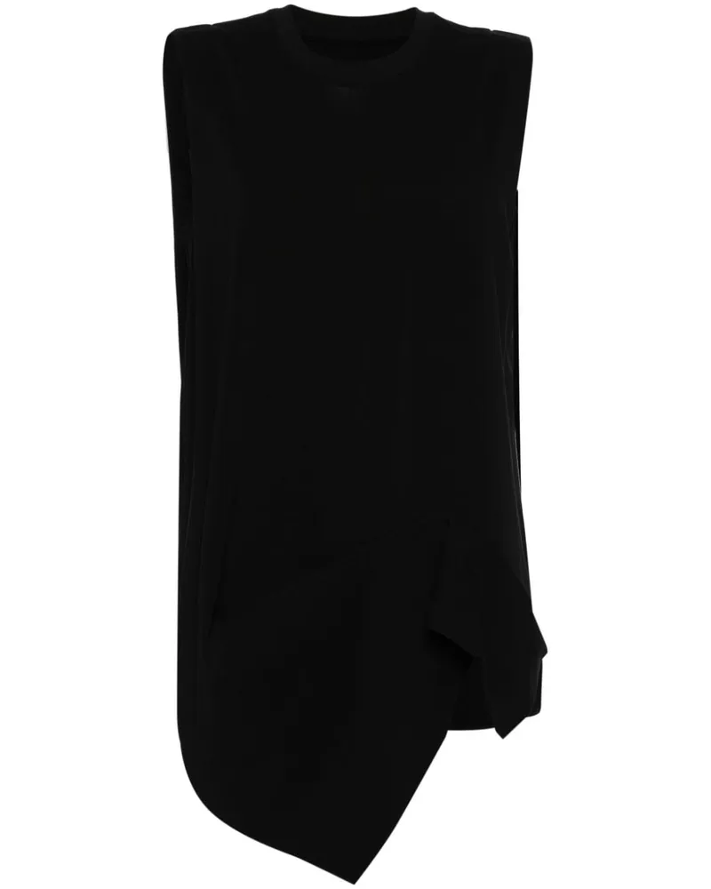 JNBY Asymmetrisches Tanktop - Schwarz Schwarz