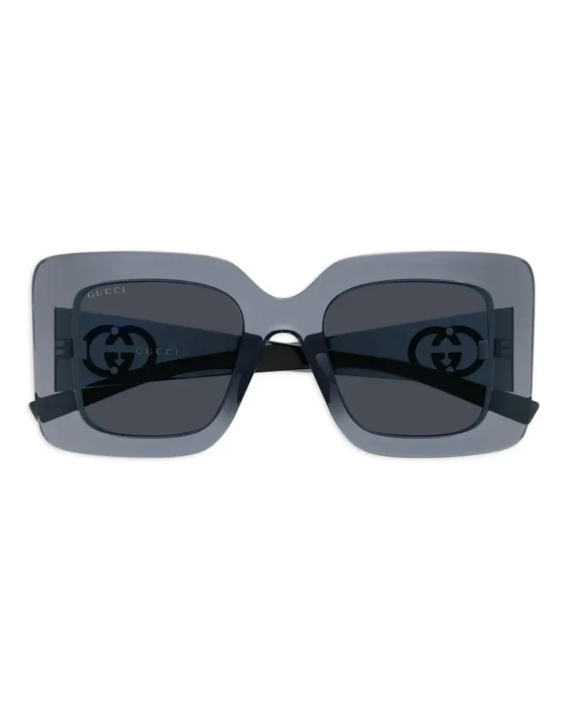 Gucci square-frame sunglasses - Grau Grau