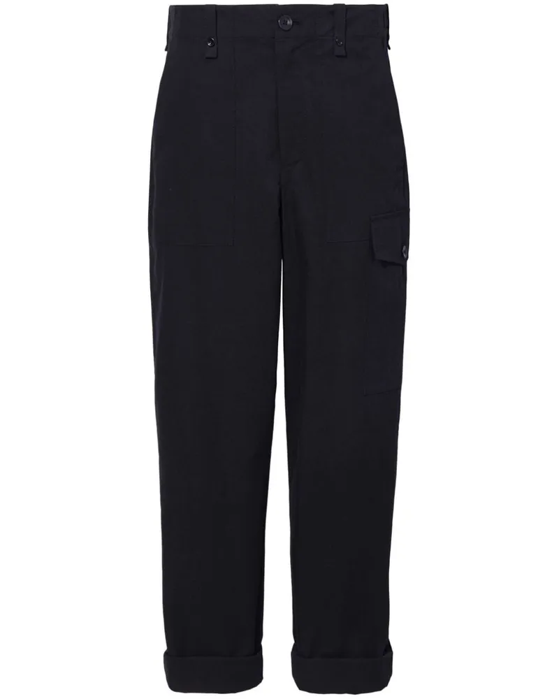 Proenza Schouler Hose mit hohem Bund - Schwarz Schwarz