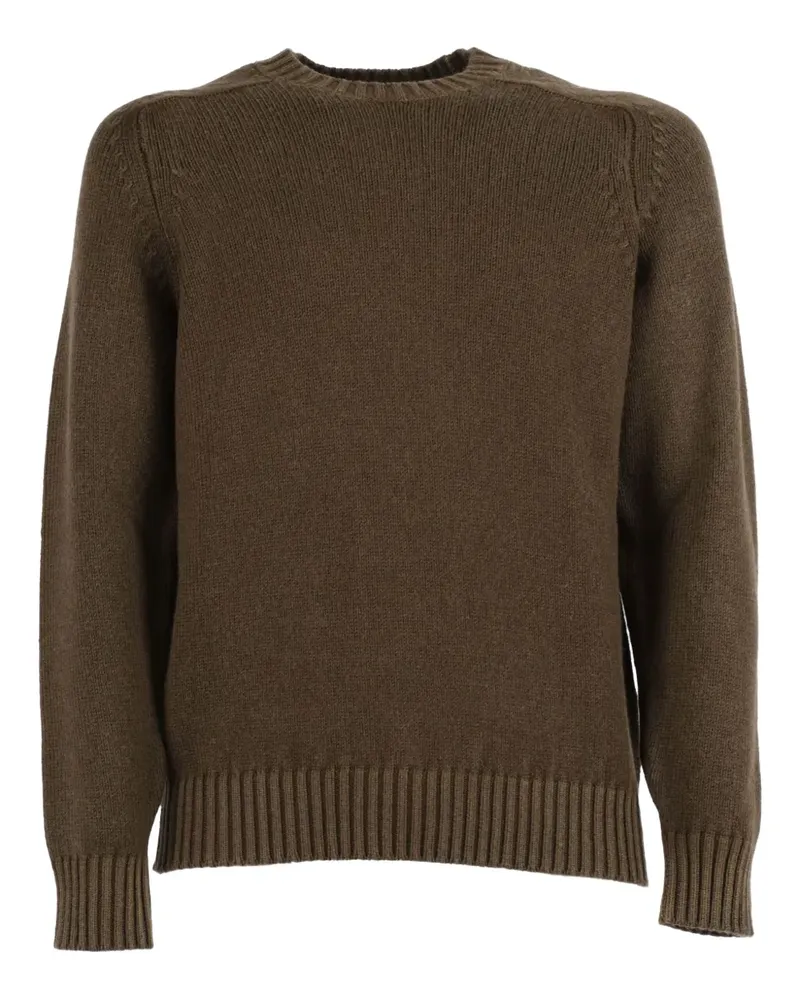 CIRCOLO 1901 Pullover mit rundem Ausschnitt - Braun Braun