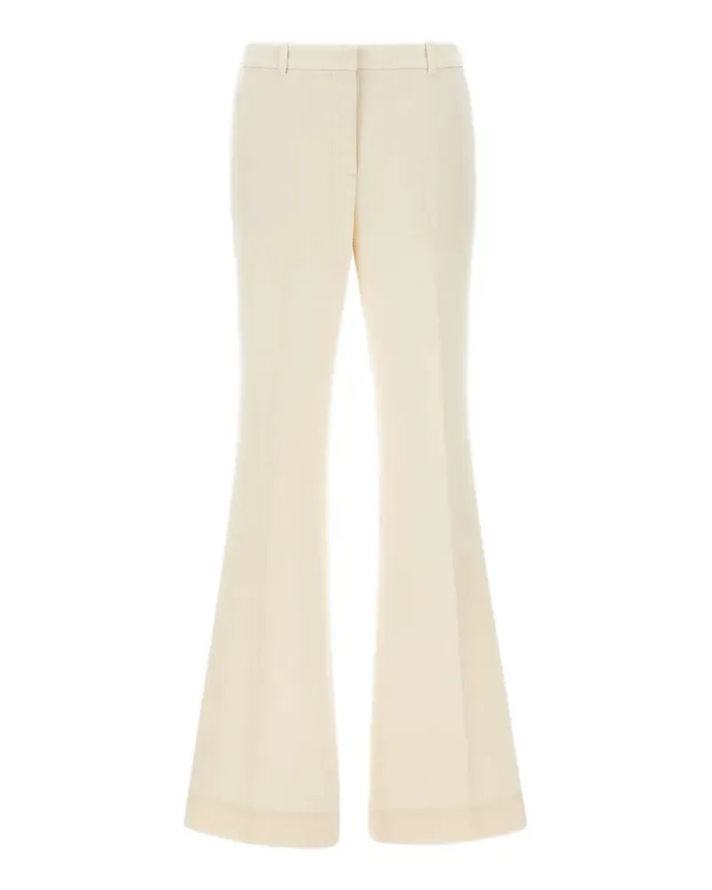 The Garment belt-loop flared-leg trousers - Weiß Weiß