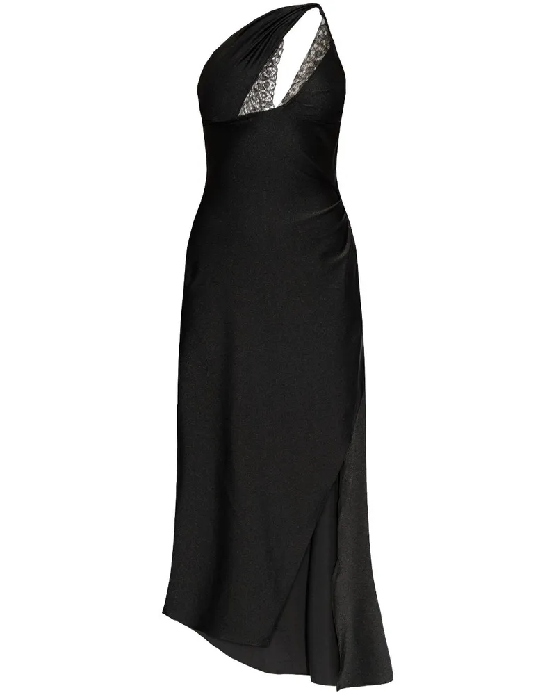 COPERNI Kleid mit Spitzenbesatz - Schwarz Schwarz