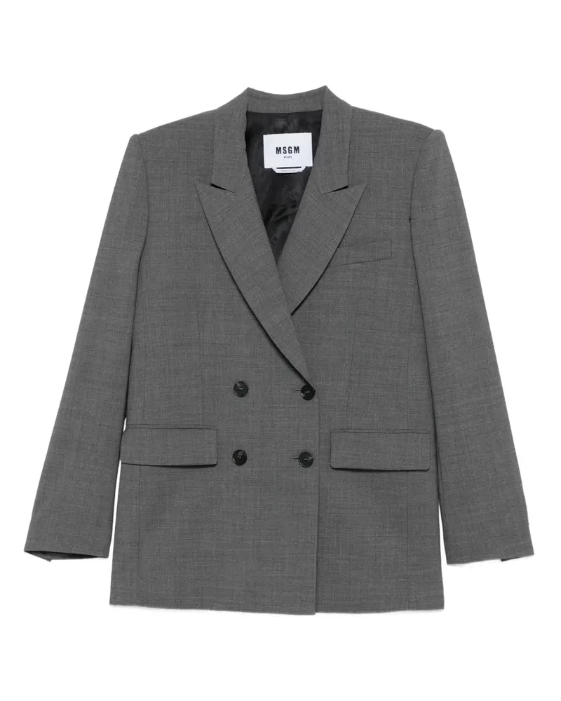 MSGM Klassisches Sakko - Grau Grau