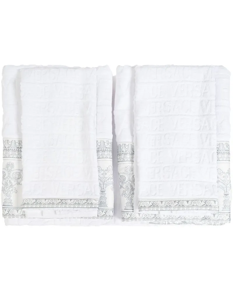 Versace I ♡ Baroque Handtücher (5er-Set) - Weiß Weiß