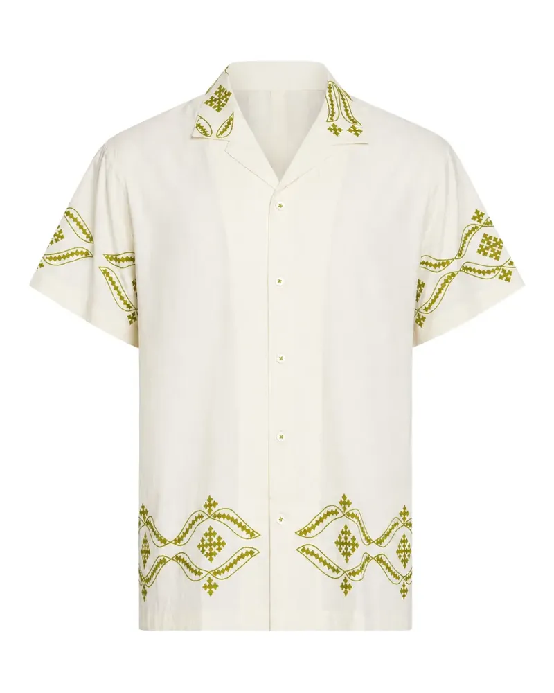 HARAGO short-sleeve shirt - Nude Nude