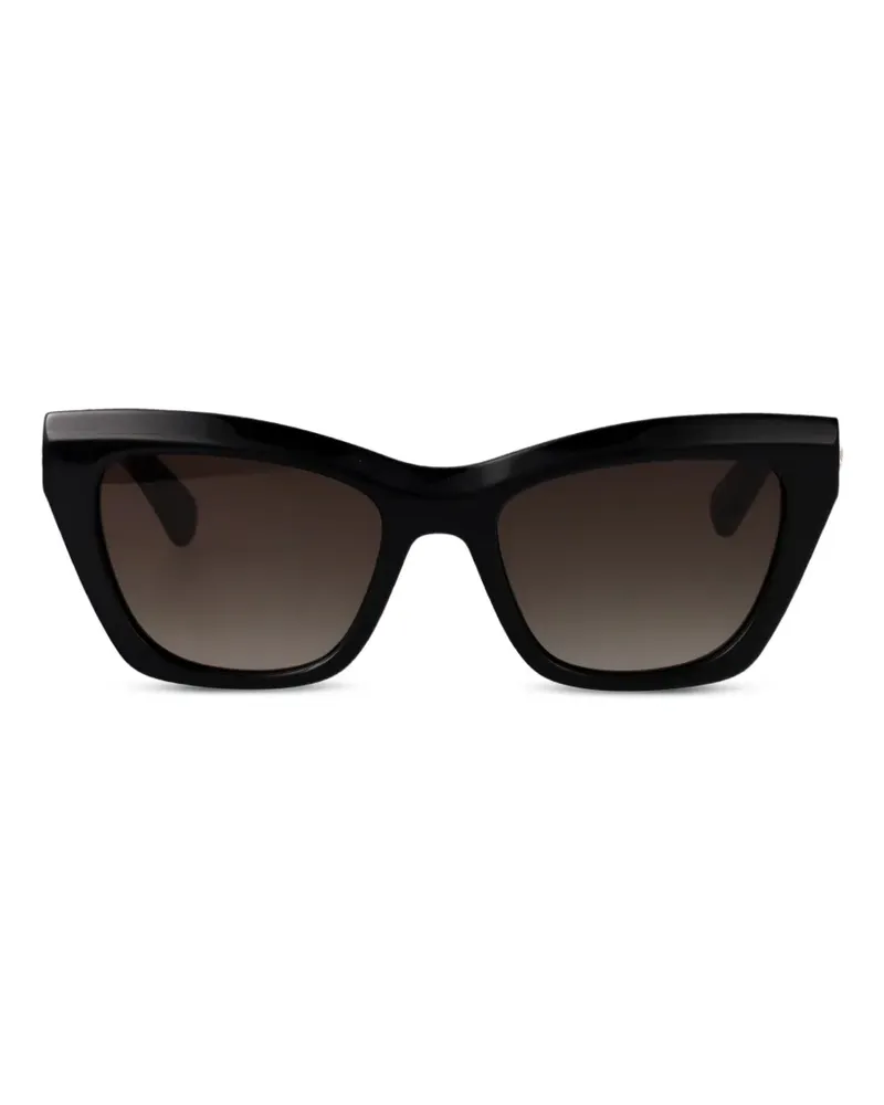 Longchamp geometric-frame sunglasses - Schwarz Schwarz