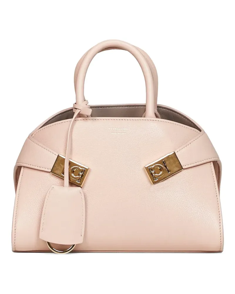 Ferragamo Mini Hug Shopper - Rosa Rosa