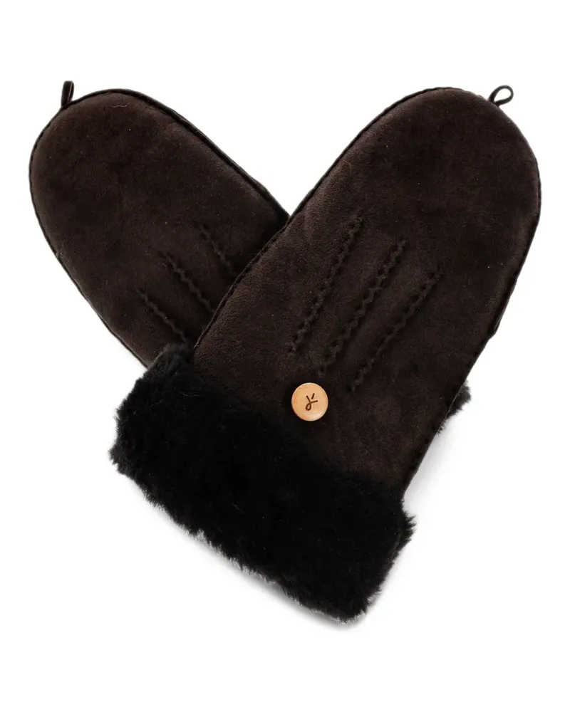 EMU Montana Mitten sheepskin mittens - Braun Braun