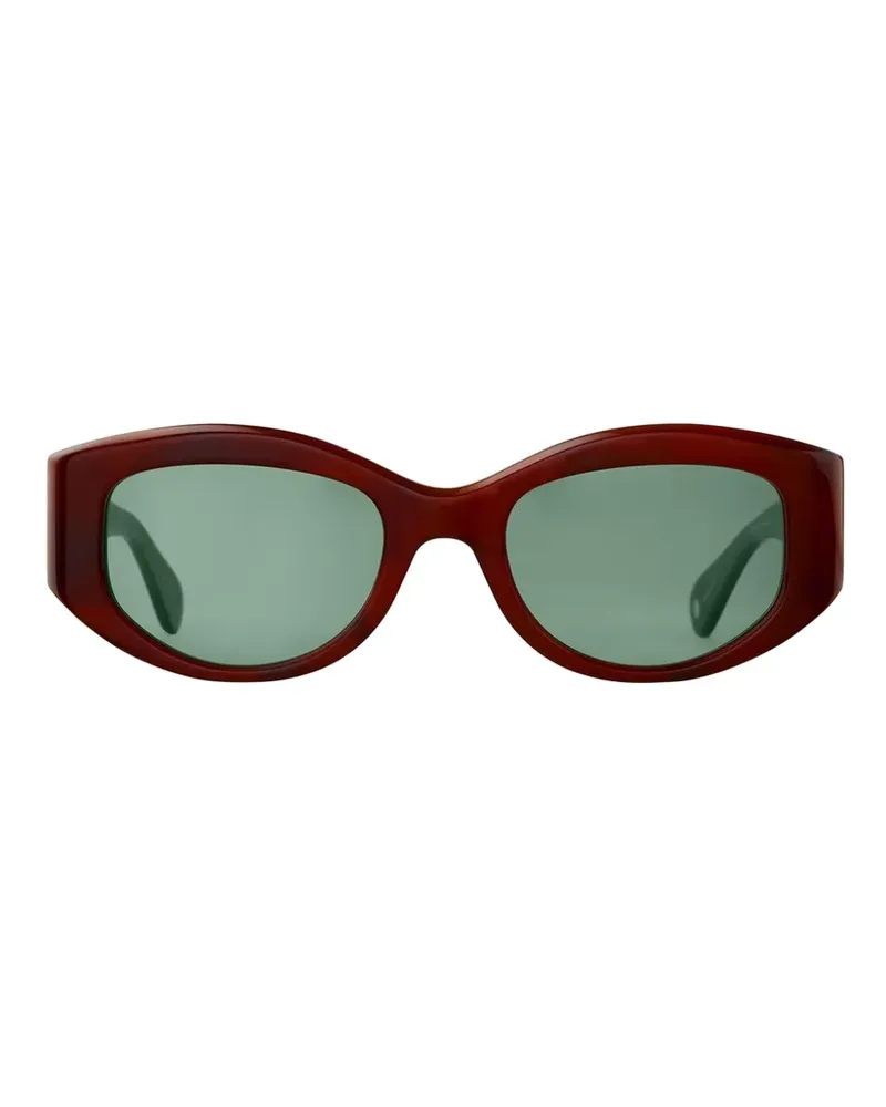 Garrett Leight Retro Biggie sunglasses - Braun Braun