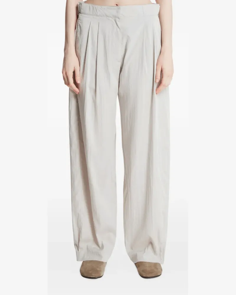 The Row Iven pleated trousers - Nude Nude