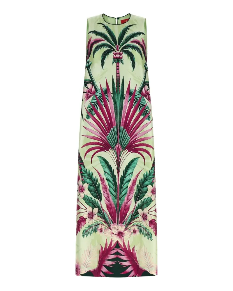 For Restless Sleepers Penelope print dress - Grün Grün