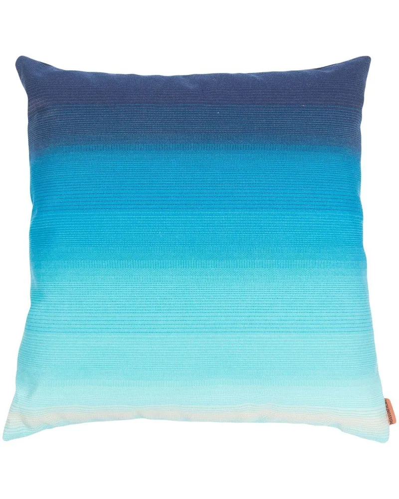 Missoni Home Tonga Kissen 40cm x 40cm - Blau Blau