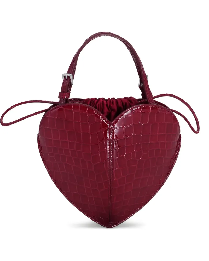 ROTATE Birger Christensen Schultertasche in Herzform Rot