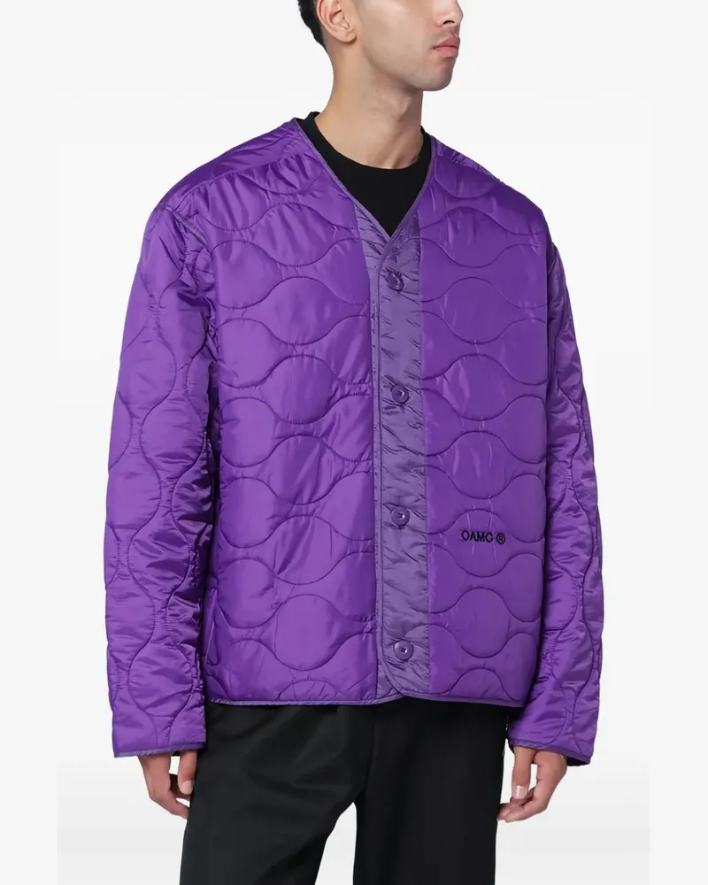 OAMC button-fastening jacket - Violett Violett