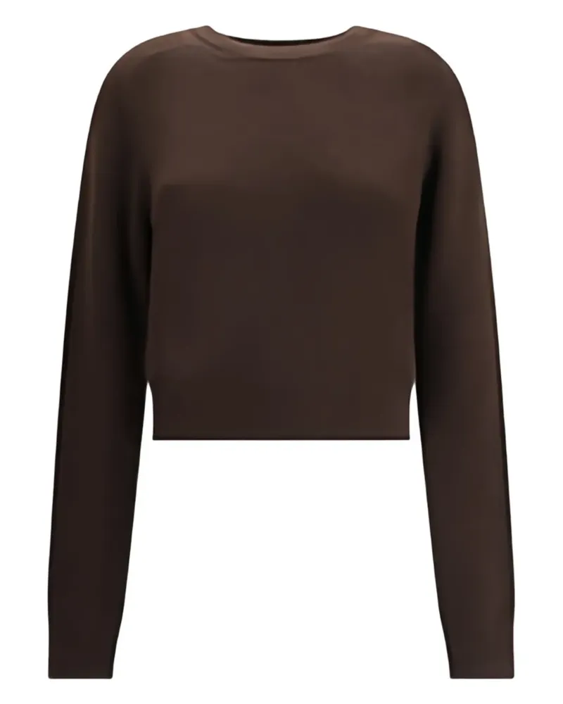 Petar Petrov crew-neck sweater - Braun Braun
